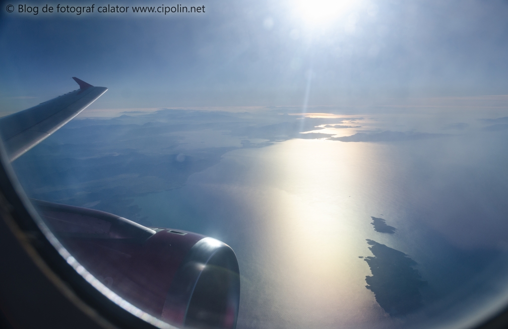 Insulele Grecesti vazute din avion