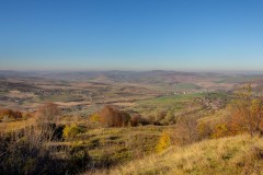 Peisajul de la altitudinea de 460m din Poienesti