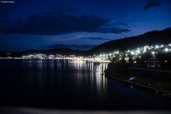 Orasul Orsova la lasarea intunericului