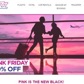 Pink Friday Wizzair! Reduceri de 20% la toate zborurile
