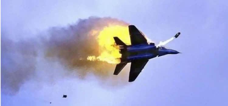 Armata ucraineana a doborat astazi un avion rusesc SU-30 pe raza orasului Irpin de langa Kiev