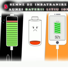 3 Semne de „slabire” si imbatranire la o baterie „Litiu Ion”