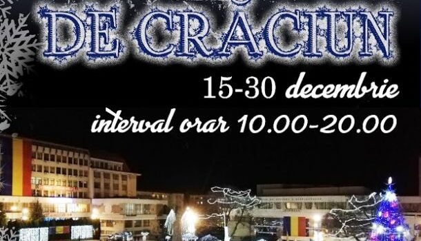Vasluiul va avea Targ de Craciun in perioada 15-30 decembrie